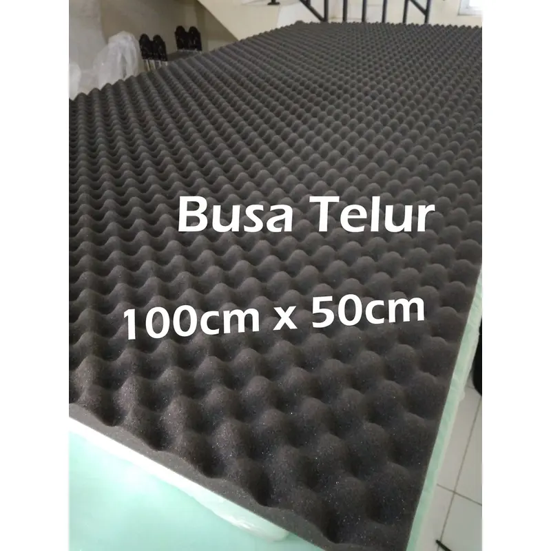 Busa Peredam Suara - Acoustik Foam - Busa Telur Mini - Egg Foam 100 x 50 x 2,7 CM 2