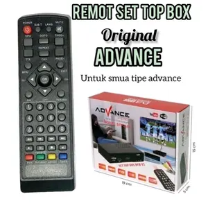 Remote SET TOP BOX ADVANCE TANPA SETING