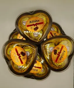 Ailisha Wafer Ball Chocolate Heart Shape Box