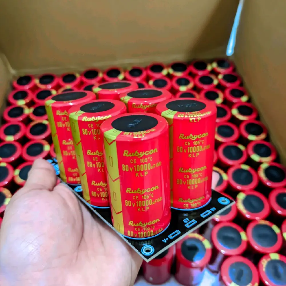 ELCO PSU RUBYCON / NICHICON 80V 10.000uF DIODA 25 AMPER ADA 3 VARIAN MURAH MERIAH