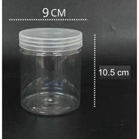 Gambar Toples Plastik 600ml Tutup Ulir Tabung Bulat Food Grade TP307TP - 600 ml dari Toko Online Jempol Kota Administrasi Jakarta Pusat 1 Tokopedia