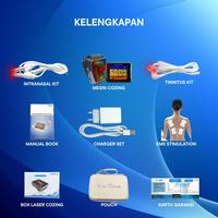 Gambar Jam Terapi Laser Cozing Hybrid Photon | Solusi | Teknologi selevel dr dengan 4 Warna 11 Titik Garansi Resmi 3 tahun free intransal kit dan tinnitus kit dari LaserMall OfficialStore Kab. Sidoarjo 3 Tokopedia