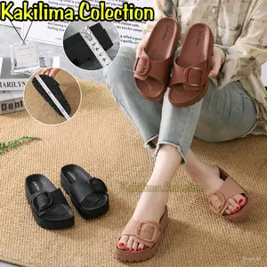 SANDAL MONOBO GESPER STARAB SATU SENDAL KARET JELLY WANITA YBL 2422