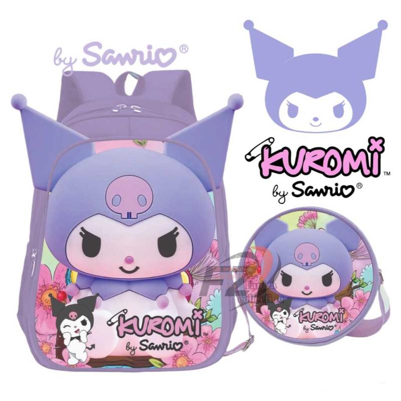 TAS KUROMI MY MELODI RANSEL ANAK SEKOLAH TK/PAUD/SD TERBARU BISA BAYAR DI TEMPAT COD 2