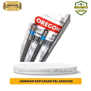 Kikir Bulat OREGON Original Chain Saw Kikir Bundar Mata Gergaji Besi