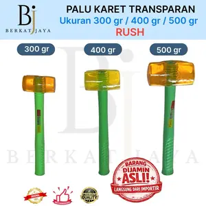 RUSH Palu Karet Transparan 300Gr, 400Gr, 500Gr