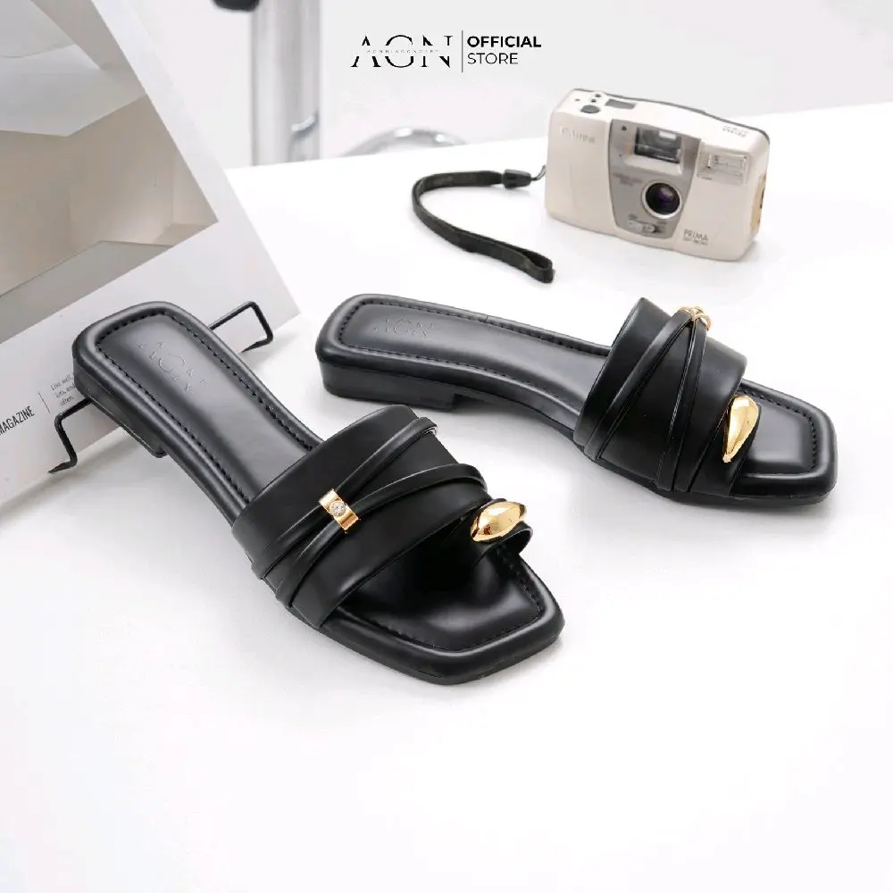 Sandal Wanita Flat Gaya Korean Style Casual Chic kekinian kode jb004u07u