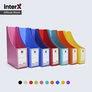 InterX Folder Box File Macarons / Folder Organizer Tempat Penyimpanan Arsip Dokumen Penting