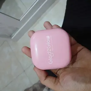 Glad2Glow Perfect Blurring Powder Foundation Concealer - setting powder Mencerahkan Wajah Kusam Niacinamide Translucent Twowaycake Skintint | bedak tabur oil control dan tahan lama Cushion