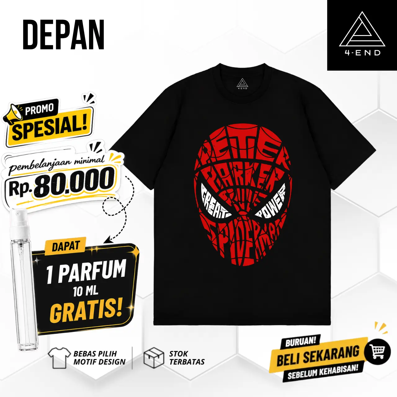 Kaos Spider Mask