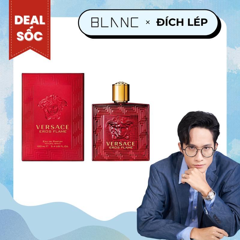 [ĐỘC QUYỀN KOC LÉP KID] Nước Hoa Versace Eros Flame EDP 100ml Perfume Unisex Cosmetic Xịt Thơm