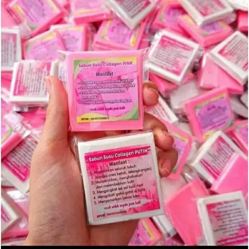 [BPOM] Sabun  pink dan putih | Sabun Ayu Jumbo | Sabun Mandi