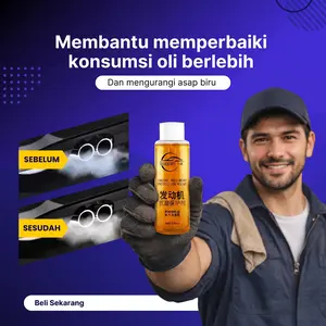 Hot Selling Item 【DR】Agen pelindung anti-aus mesin, pengurangan kebisingan, anti-getaran dan ketenangan yang kuat, aditif oli khusus, tidak perlu membongkar dan membersihkan untuk menghilangkan endapan karbon dan mengurangi kebisingan COD