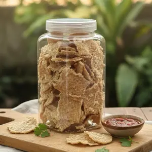 Gacoku Keripik Tempe Kemasan Toples Snack 250gr Snack Lezat dan Praktis untuk Camilan Harian dan Hampers Lebaran