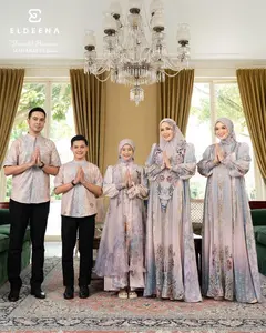 SETELAN PAKAIAN KELUARGA MAHARAYYA SERIES ELDEENA