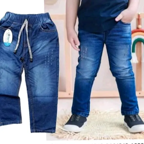 celana jeans anak jeans unisex anak celana panjang celana jeans destroy anak size 2-18