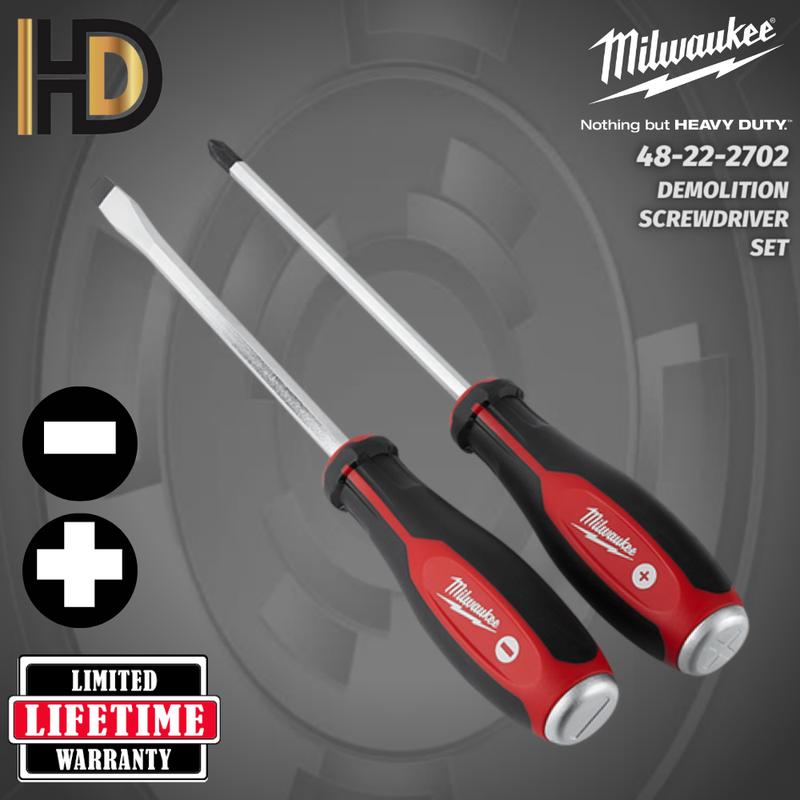[ 100% ORIGINAL ] Milwaukee Demolition Screwdriver Set / 2 Pcs - TikTok ...