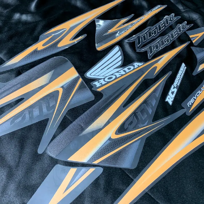 Striping Tiger Revo Original Custom   STICKER TRANSARAN 0