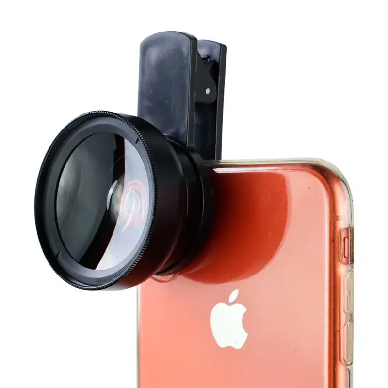 [ COD ] APEXEL Lensa Super Wide Angle Lens 0.45X + Macro Smartphone - APL-0.45WM 4