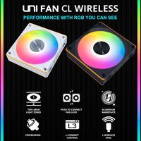 Gambar FAN CASING LIAN LI UNI FAN CL Wireless 120 - 120mm Single Pack ARGB Fan dari Techno Computer Bali Kota Denpasar 2 Tokopedia