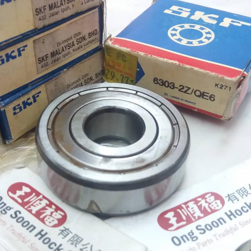 10 Cuscinetti A Sfera HCH 6303-ZZ EMQ &ndash; Scudo 6303 2Z &ndash; Premium Quality