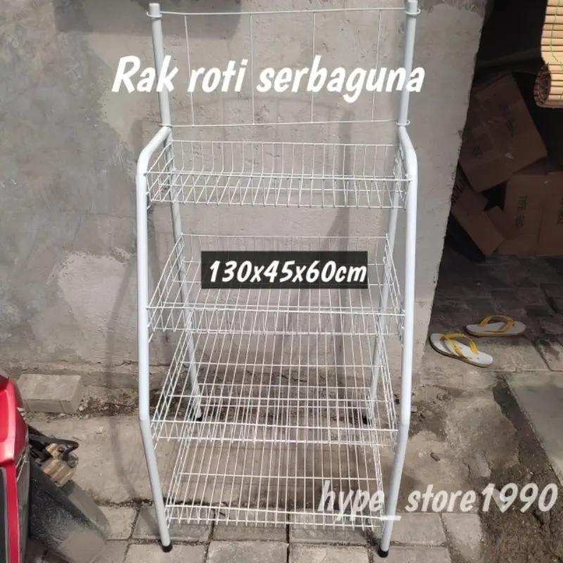 Rak roti serbaguna/Rak chiki jumbo/Rak keranjang toko/Rack/Rak Display/Rak serbaguna/Rak jualan sembako 3