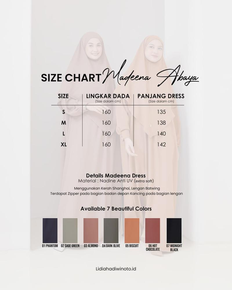 Product Introduction of MADEENA ABAYA BY LIDIA HADIWINOTO | ABAYA POLOS | ABAYA ANTI UV 0