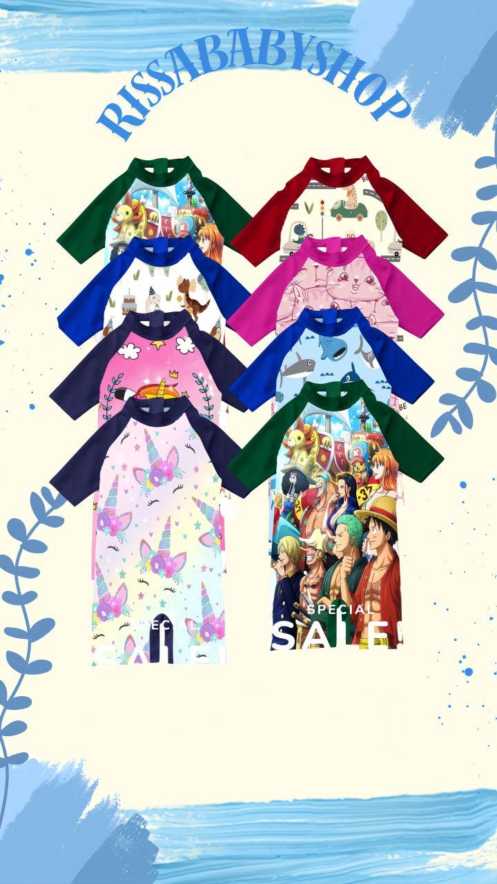 Product Introduction of Baju Renang Anak Laki Laki Perempuan Motif Lucu Umur 1 - 10 Tahun 57