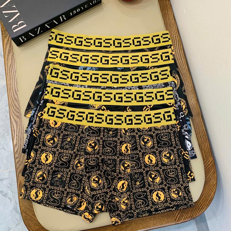  Combo 7,5 chiếc quần sịp mặc đủ 1 tuần quần Boxer nam thun lạnh co giãn 4 chiều kháng khuẩn quần lót nam Menswear hoàng gia  Có che tên sản phẩm  