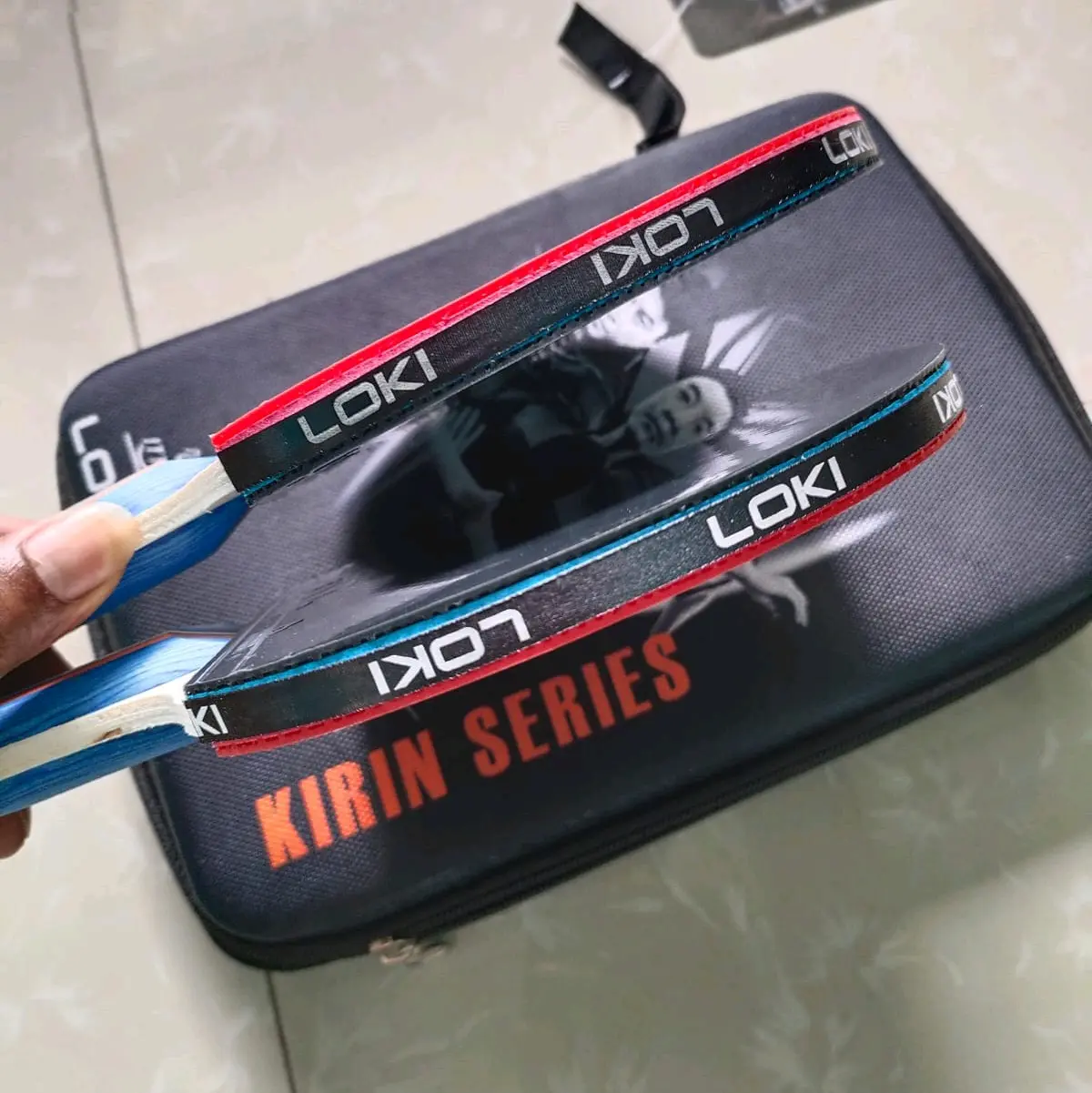 BET TENNIS MEJA LOKI KIRIN SERIES ISI 2 ORIGINAL/BET PINGPONG LOKI ISI SEPASANG