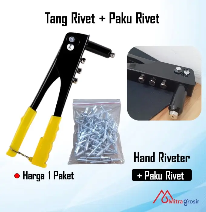 1 Paket Tang Rivet 10 Inch / Tang Ripet Paku Rivet 1 Pack
