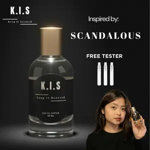 KIS Parfum Inspired SCANDALOUS Eau De Parfum Unisex Tahan Lama 8-12 Jam - Free Tester