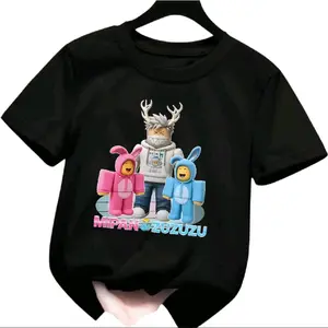 BAJU ANAK UNISEX LAKI-LAKI DAN PEREMPUAN dengan motif digital print gambar MIPAN & ZUZUZU