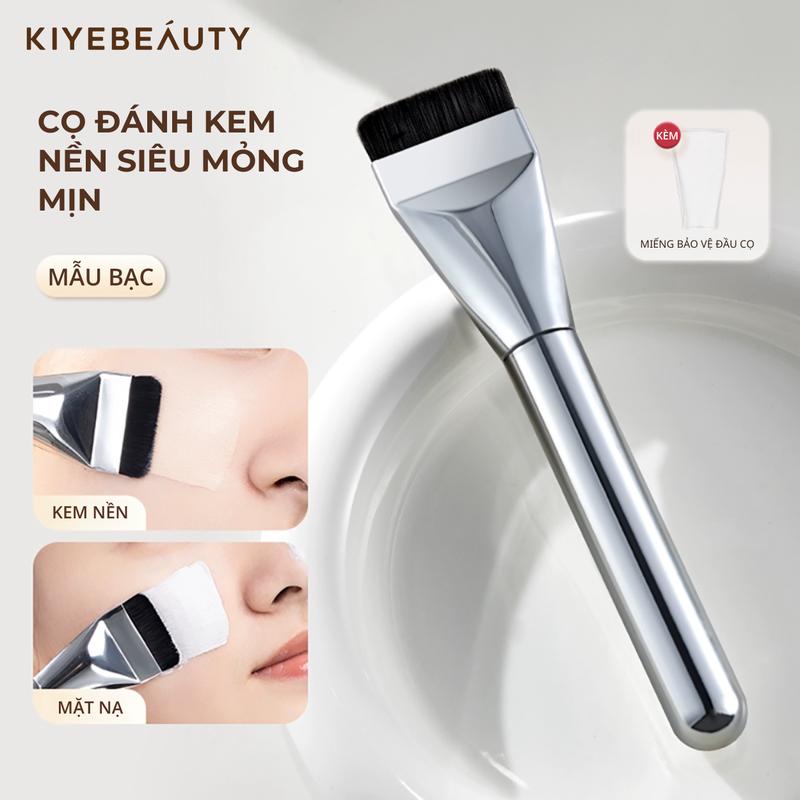Cọ Tán Nền KIYE Đầu Dẹt Siêu Mỏng Giúp Tạo Lớp Nền Căng Mướt Và Mịn Màng Tư Nhiên 0