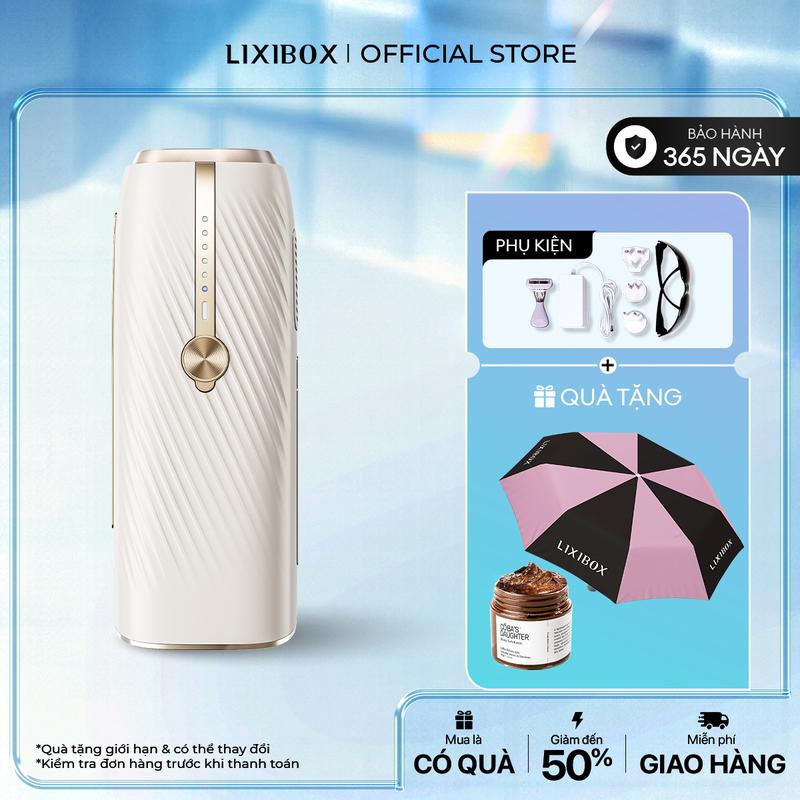 Máy Triệt Lông Lạnh Halio Sapphire InfinityGlow Advanced IPL Sapphire Cooling Hair Removal Device - Phù hợp cho Da Nhạy Cảm Nữ và Nam - lixibox máy triệt lông