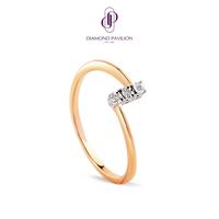 Gambar Diamond Pavilion Cincin Emas Batu Berlian Eshal Ring - 11-12 dari Diamond Pavilion Kab. Klaten 1 Tokopedia