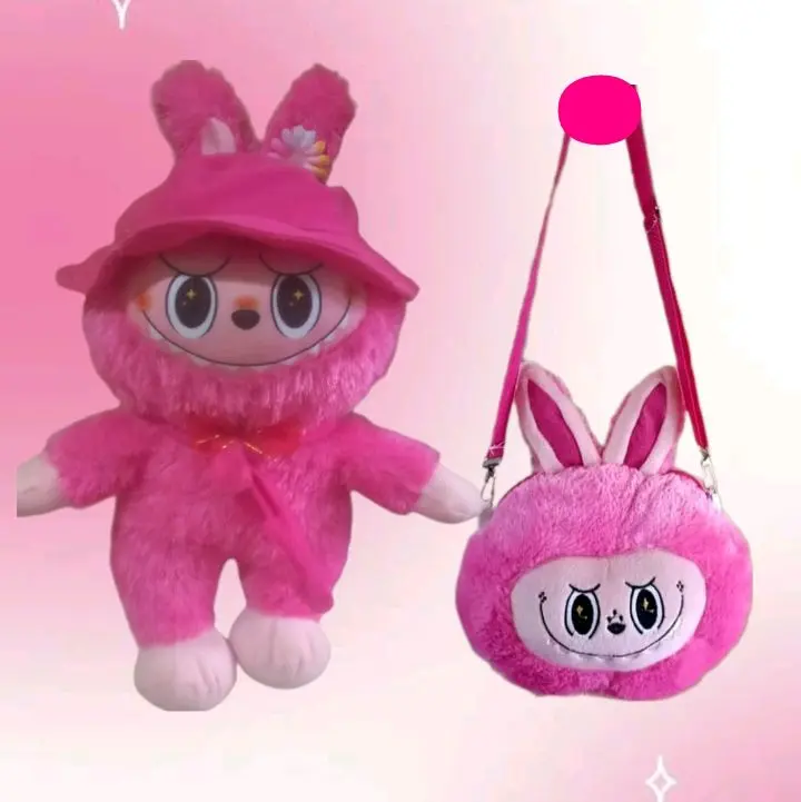 Labubu Bonus Tas Labubu - Paket Murah Lucu Viral - Dolls, Toys boneka 7