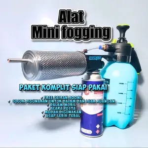 alat mini  fogging nyamuk komplit siap pakai alat penghasil asap untuk basmi nyamuk DBD