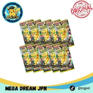 MEGA DREAM EX 1 PACKS ISI 10 KARTU