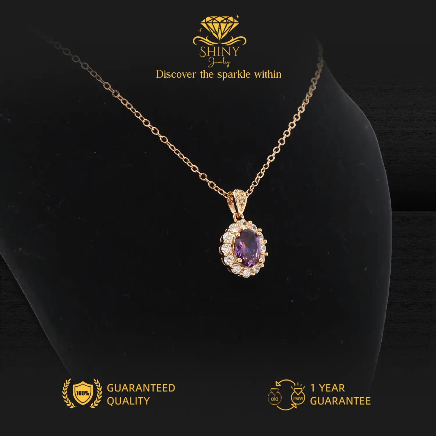 OS2-N18 Kalung Wanita Purse  Couple Necklace Fashion Couple  Wedding Pasangan Cowo Pria Wanita Berkualitas Dengan High Quality Grade VVS1 5A Store Anti Karat Luntur Berubah Garansi 1 Tahun Shiny Jewelry N18