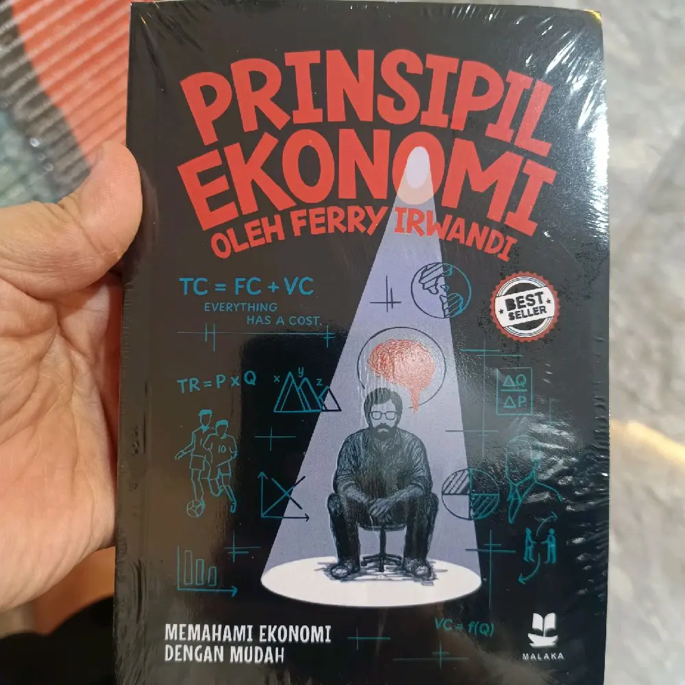 Malaka Buku Prinsipil Ekonomi oleh Ferry Irwandi Best Seller Memahami Ekonomi dengan Mudah