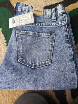 Product Review of Kulot Jeans Wanita Loose putih- celana jeans wanita kekinian from A**🤫 0