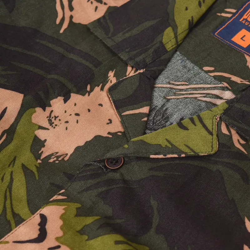 2 PCS Kemeja Bahan Rayon Pria Brand Paradhox Kerah Biasa dan Kerah Piyama atau kerah sanghai 2