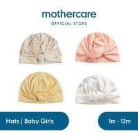 Gambar Mothercare 2 Pack Turban Baby Girls Hats - Topi Bayi Perempuan - Putih Polkadot, 1-3 Months dari Mothercare Indonesia Kota Administrasi Jakarta Barat 1 Tokopedia