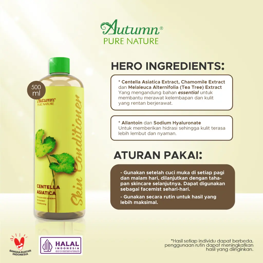 TONER CENTELLA ASIATICA 500ML (ASCC 500ML)