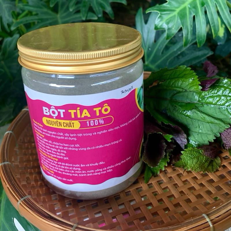 250gr Bột Tía Tô Sấy Lạnh Nguyên Chất - Hỗ Trợ Giảm Đau Gout, Giải Cảm, Phòng Ngừa Cảm Mạo