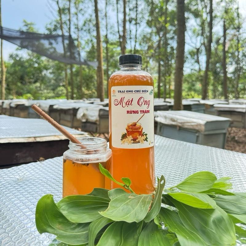 1 Lít Mật Ong Rừng Tràm - Trại Chú Điền