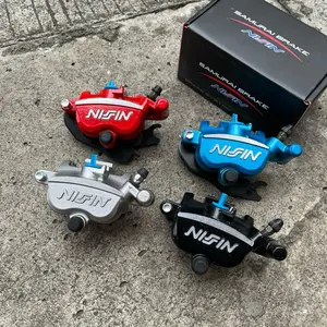 KALIPER NSN SAMURAI 2 PISTON KALIPER SAMURAI UNIVERSL KIRI DAN KANAN NON BREKET-Motorcycle