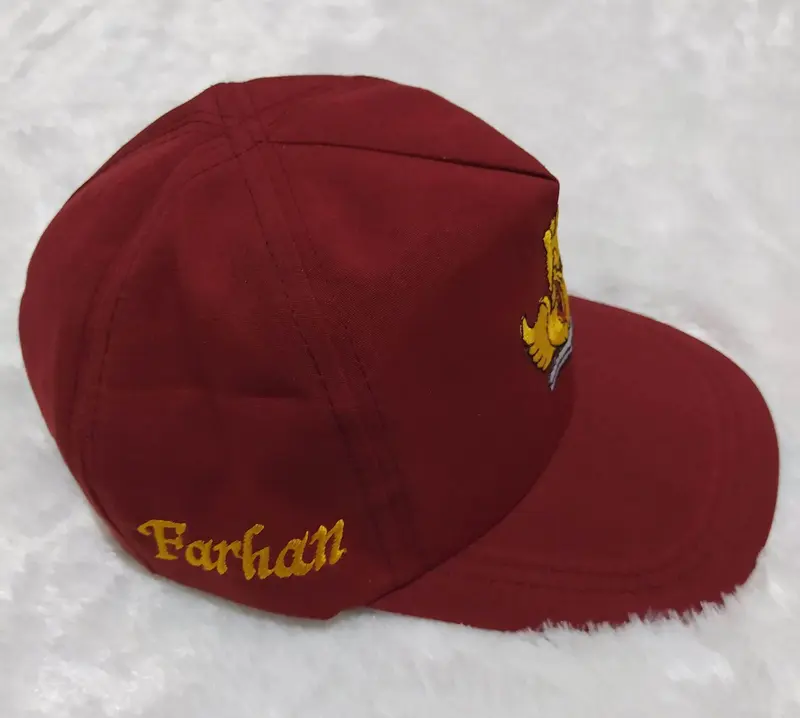 TOPI SEKOLAH CUSTOM NAMA TOPI SD SMP SMA PRAMUKA Bordir Fashion 0