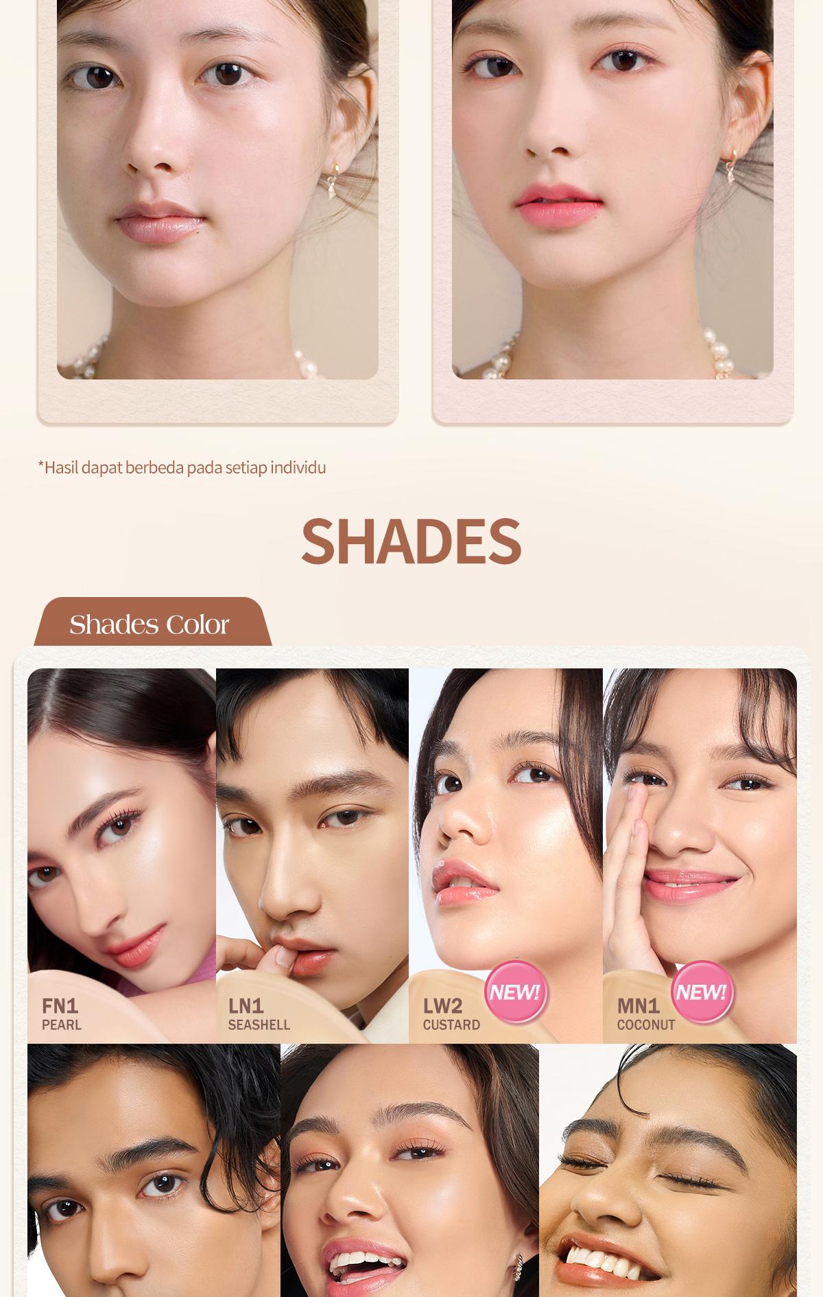 BNB barenbliss Bloomatte Stay Confident 2-in-1 Foundation | Foundation & Concealer, Tahan Lama 16 Jam, Waterproof & Sweatproof, Natural-Matte Finish, SPF 50 PA+++